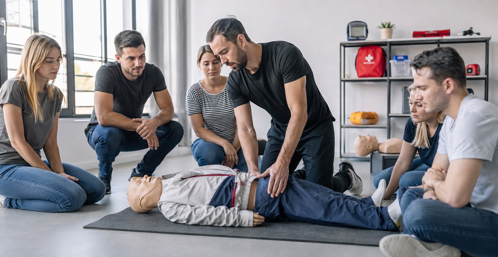 Professionnel équipé pour la sécurité au travail